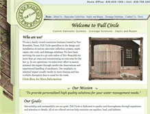 Tablet Screenshot of fullcircletx.com